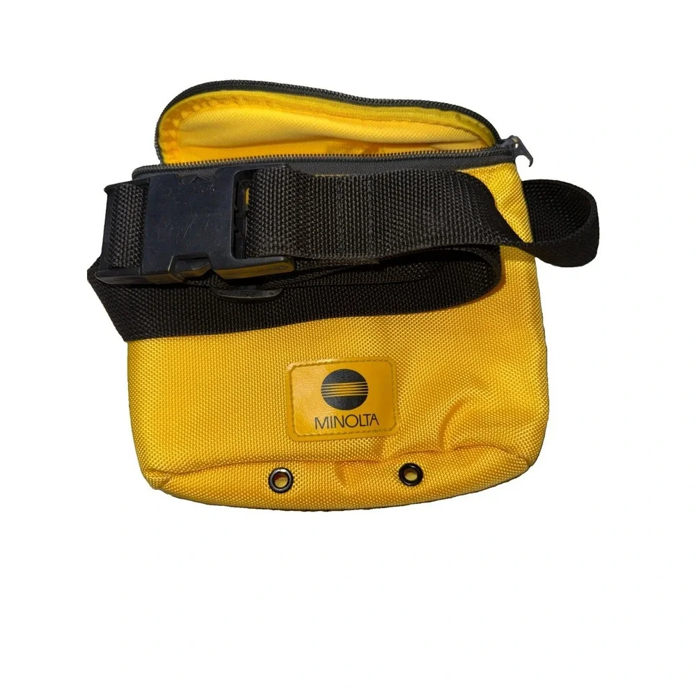 Vintage MINOLTA Weathermatic Dual 35 Underwater Camera * BAG ONLY Made In JAPAN